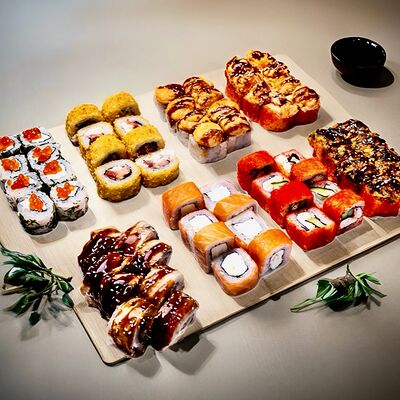 Сет Сумов Про 100 суши по цене 6299 ₽