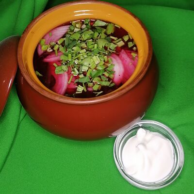 Холодный Борщв Pitstop по цене 490 ₽