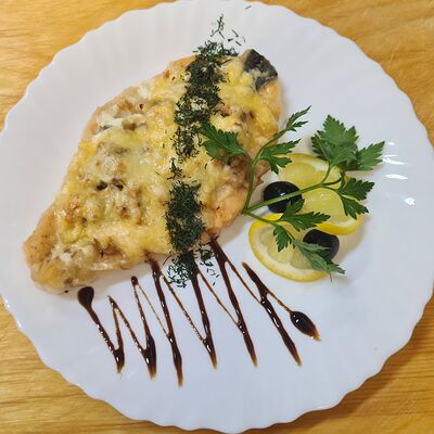 Филе семги Норвежка в Кафе Времена по цене 590 ₽