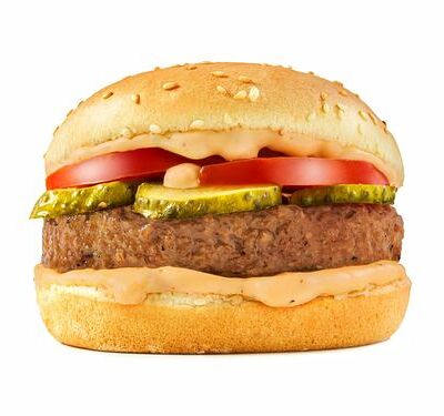 Веган бургер в Ростерхит по цене 370 ₽