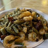 Кальмар со стручковой фасольюв Янцзы