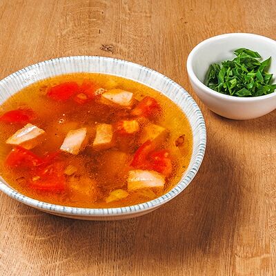 Сливочный суп с лососем в Nel tempo по цене 730 ₽