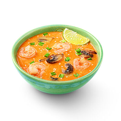 Суп Том Ям с креветкой в Сушивёсла по цене 619 ₽