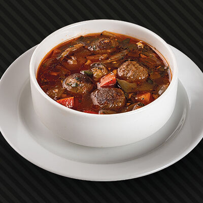 Овощной суп с фрикадельками в T.G.I. Friday's по цене 290