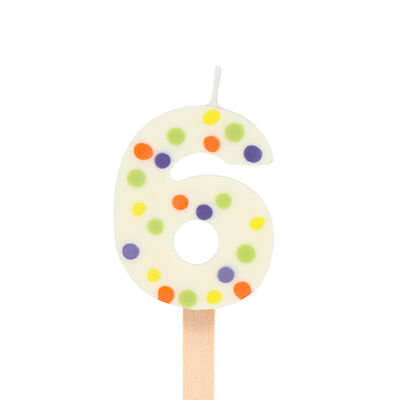 Цифра 6 изделие кондитерское из глазури в Кулинария Патрик & Мари по цене 221 ₽