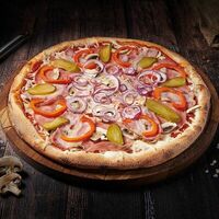 Фермерская D23 Пицца на тонком тесте в Пицца Хаб