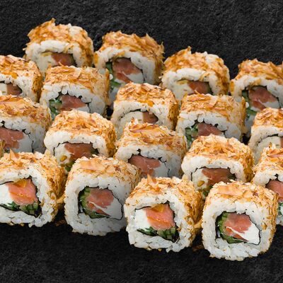 Три ролла Бонито с лососем в Рыба закусывала по цене 1269 ₽