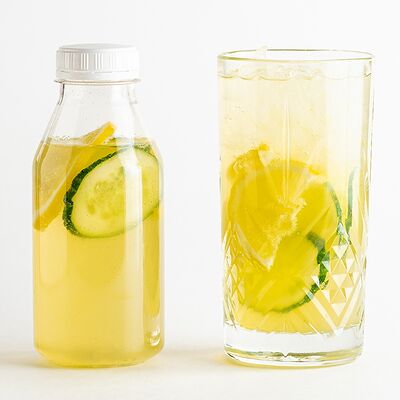 Лимонад Огурец-базилик в Осетинские пироги от Бирюзы по цене 270 ₽