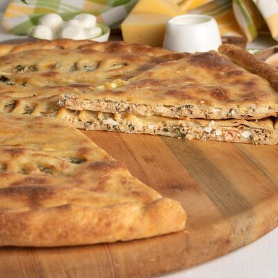 Пирог с семгой и картофелем в Осетинские пироги 22 по цене 850 ₽