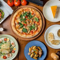 Логотип Трио Пицца