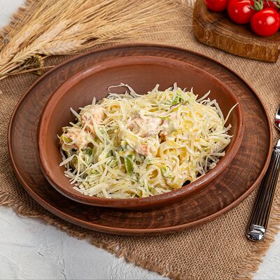 Паста с семгой в Русская кухня по цене 800 ₽