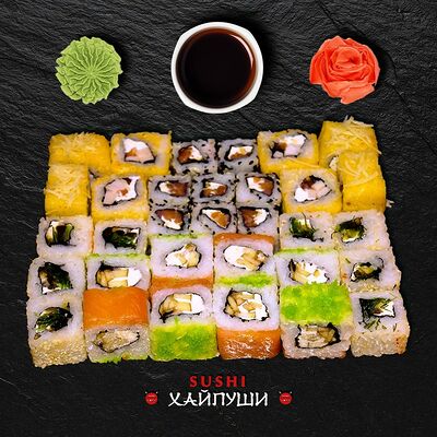 Футомаки микс №2 в Sushi Хайпуши по цене 1400 ₽