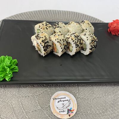 Ролл с мидиями в Райский дворик по цене 399 ₽