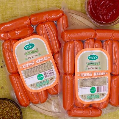 Сосиски нежные Миньоны Vego в Вегетарианское кафе Ананда по цене 669 ₽