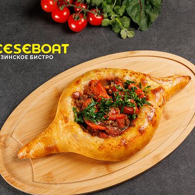 Лодочка по-аджарски Аджапсандал в Cheeseboat по цене 700 ₽