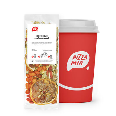 Иммунный с облепихой в Pizza Mia по цене 165 ₽