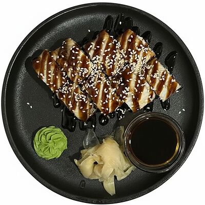 Филадельфия с угрём в Rogulevs Burgers по цене 780 ₽