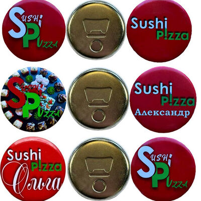Магнит-открывалка в Суши пицца по цене 333 ₽