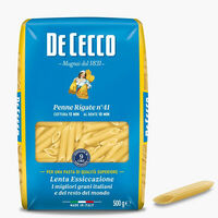 Паста De Cecco №41 Пенне Ригатев Стрит Фуд