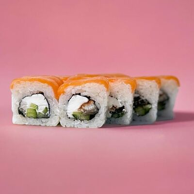 Ролл Филадельфия с угрём в ХрюЧего по цене 499 ₽