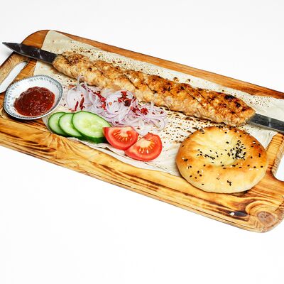 Люля из курицы на мангалев MEZE fastfood & grill restaurant по цене 616 ₽