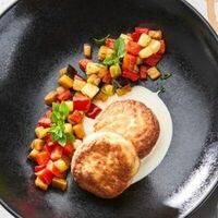 Котлеты из индейки с овощамив Чентуриппе