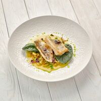 Филе балтийского судака в Пармезан