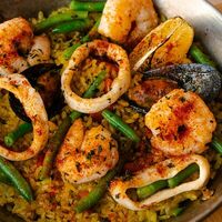 Морепродукты в Коза Тапас