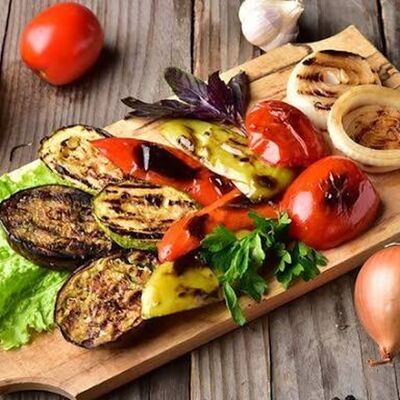 Овощи на угляхв Огонь и Мясо по цене 1460 ₽