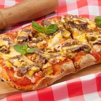 Чизбургер в Perotti Pizza