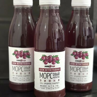 Морс Вишня 450 мл в ГансРолл по цене 275 ₽