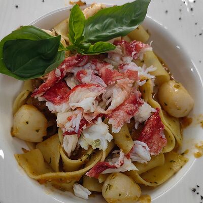 Паста маринара с крабом в La Vida loca по цене 950 ₽