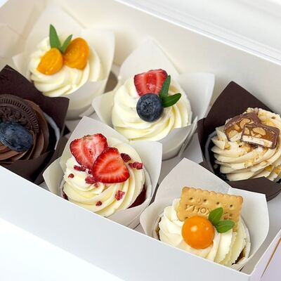 Набор Ассорти капкейков в Tortterry по цене 1765 ₽