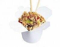 Удон в грибном соусе в Токио