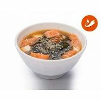 Острый мисо суп с лососем в Маленькая Флоренция