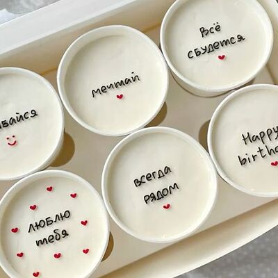 Торт в стакане, cake to go, трайфлы на день рождения любимому человеку в Elian Сhocolate по цене 3400 ₽