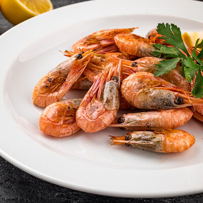 Креветки к пиву жареные в Бакинский Chef по цене 540 ₽