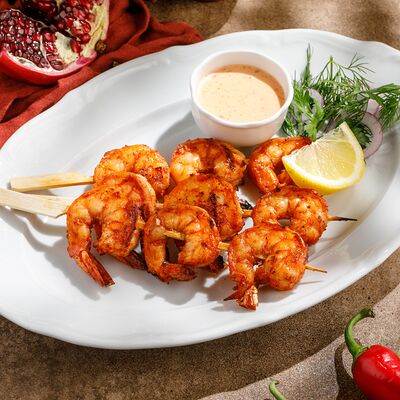 Креветки на гриле в Хочу харчо по цене 1390 ₽