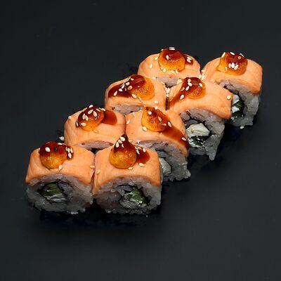 Запеченная ролл Филадельфия в Total Sushi по цене 560 ₽