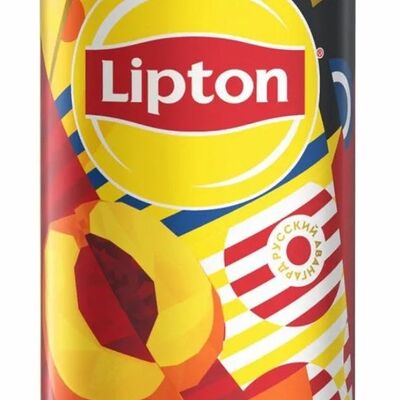 Черный чай Lipton Персик в Еще хинкали по цене 250 ₽