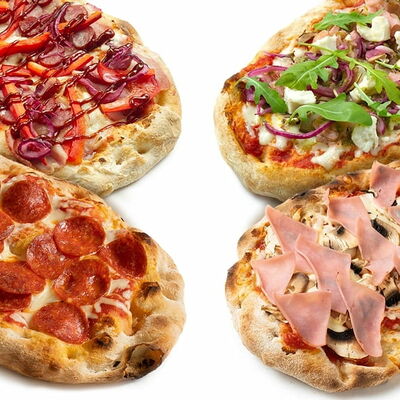 Комбо №4 в Некруглая пицца и роллы по цене 2440 ₽