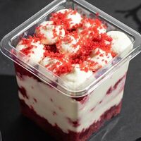 Десерт Красный бархат в Пельмеша