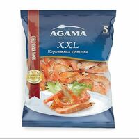 Креветки королевские варено-мороженые с головой, Agama Xxl Таиланд в Азбука Вкуса Экспресс Меню