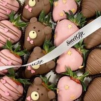 Клубника в шоколаде Мишки в SweetGift клубника в шоколаде