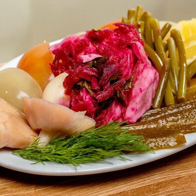 Соленья ассорти в Хинкальный дом по цене 470 ₽
