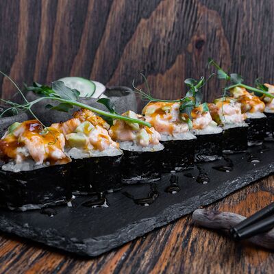 Лосось и угорь в Ohasi по цене 850 ₽