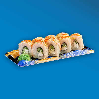Сакура урамаки (Ролл с креветкой и соусом юдзу) в Yume sushi по цене 790 ₽