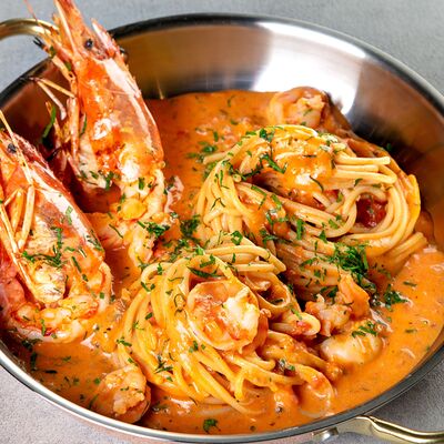 Паста Биголи с аргентинскими креветками в Cutlet by El Gauchito по цене 1550 ₽