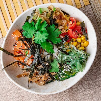 Поке с лососем в Бурито по цене 910 ₽