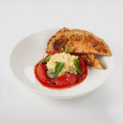 Скрембл с томатами в Coffee BOOM по цене 2100 ₸